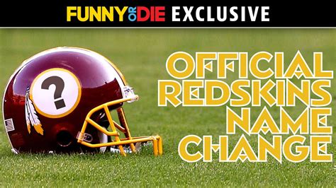why are the redskins changing name